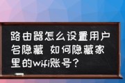 如何将WiFi路由器密码隐藏，提升网络安全性（以隐藏WiFi密码的方法保护家庭网络安全）