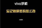 忘记密码怎么解锁vivo智能手机（使用、密码找回、解锁方法等）