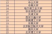 全国重点大学排名一览（探究中国高等教育的优势与挑战）