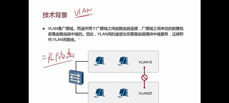 VLAN间路由的原理与应用（实现网络分段与提升性能的关键技术）