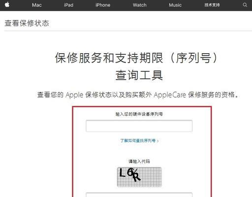 如何通过序列号查询苹果iPad官网（快速便捷地查找您的苹果iPad详细信息）