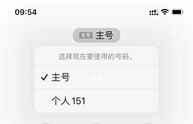 iPhone12双卡主副号设置详解（如何灵活运用iPhone12的双卡主副号功能）