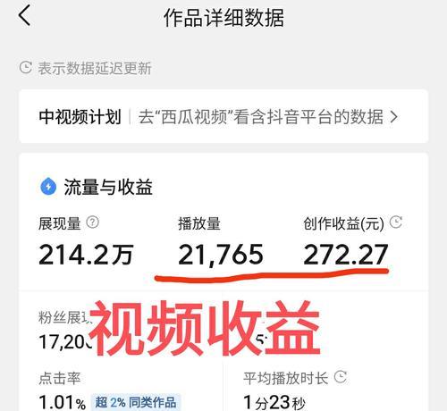 播放量多少才能开始赚钱？视频收益的起始点是多少？