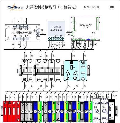 升降车电源线接法图解在哪里？接线步骤详细吗？